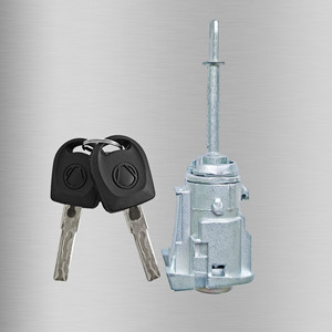 ชุดล็อคประตูด้านขวา Volkswagen Seat 6L3 รุ่น DZ087M3 ผลิตจากโลหะผสมสังกะสี พร้อมกุญแจ 2 ดอก อะไหล่รถยนต์ รหัส OE 6L3837167B - Product Image 3