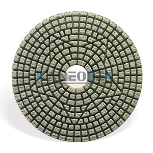 석재 화강암의 표면 연마용 KANEOTEK 4 인치 <span class=keywords><strong>3</strong></span> 단계 습식 다이아몬드 연마 패드 - Product Image 2