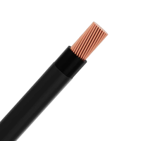 Câble THHN en promotion 4mm 6mm 10mm 16mm Monoconducteur Cuivre PVC pour câblage domestique et bâtiment