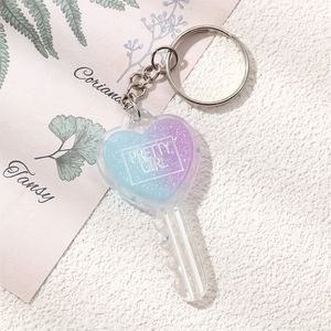 พวงกุญแจเรซินแบบไล่ระดับสีพวงกุญแจรูปการ์ตูนพวงกุญแจอะคริลิครูปตัวการ์ตูนสีสันสดใส - Product Image 5