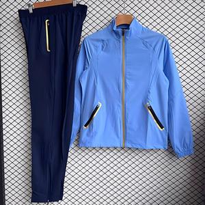 Conjunto Deportivo de Argentina, Chaqueta Cortavientos, Camiseta de Fútbol Transpirable para Hombre, Chaqueta Deportiva con Cierre, Protección Solar, Resistente al Viento - Product Image 1