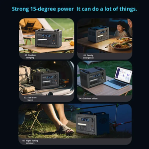 Batterie externe portable pour <span class=keywords><strong>camping</strong></span> en plein air 6000W, station d'alimentation rapide pour ordinateur portable avec écran intelligent pour <span class=keywords><strong>camping</strong></span>-<span class=keywords><strong>car</strong></span>, maison, bureau, urgence - Product Image 3