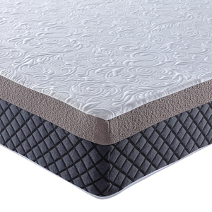 Colchón de látex de 10 pulgadas con memoria, espuma de alta densidad OEM/ODM, telas de punto de color blanco, embalaje de compresión, muebles de apartamento - Product Image 3