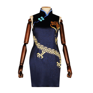 Disfraz de cosplay Sweet Blue Archive, conjunto de abrigo Cheongsam de la Princesa Azure, disfraz de anime - Product Image 2