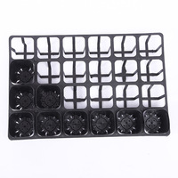 Petit pot à fleurs en plastique de 5,5 cm d'épaisseur pour plantes succulentes, cactus, design traditionnel, pot carré durable pour la maison, utilisation en centre commercial