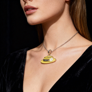 Mặt dây chuyền thời trang hợp kim kẽm hợp xu hướng, men nhiều màu, mạ vàng, bền, dùng làm đồ trang sức tự làm, vòng cổ, vòng tay - Product Image 3