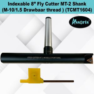 ชุดดอกกัด 8 ชิ้น รุ่น Fly Cutter Mt2 M10x1.5 Tcmt1604 ดอกกัดหน้าแบบเปลี่ยนเม็ดมีดได้ สำหรับเครื่องจักรกลซีเอ็นซี - Product Image 2