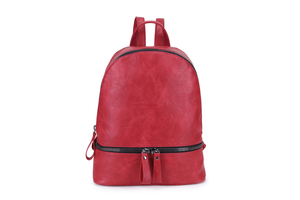 Popular UK 2025 New Long & Son PU Mochila para mujer con cierre de cremallera Moda Casual Diseñadores Bolsa para Tool London - Product Image 5