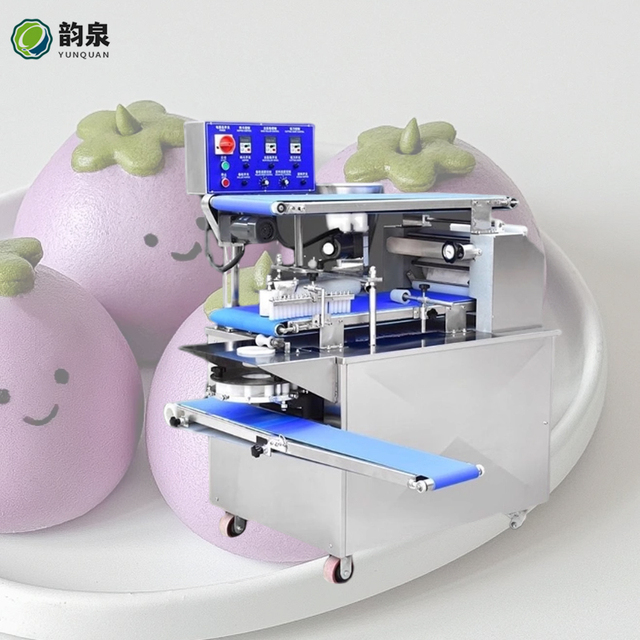 Yunquan Fully Automatic Motor Siopao Steamed Bun Momo Maker Multi-functional Mini Bread Maker 500-3000/h Capacity 2.75kw Power