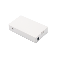 Saklar Ethernet adaptor 100 port, saklar jaringan Gigabit Cepat RJ45 10/1000/5/8 Mbps