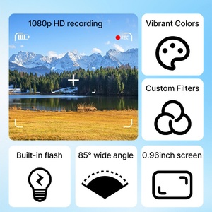 Nouvelle Offre Spéciale : Caméra Vidéo de Fête, Caméscope d'Action Extérieur, Appareil Photo Numérique de Poche Rétro pour Enfants, Mini Caméra Compacte Porte-clés - Product Image 5