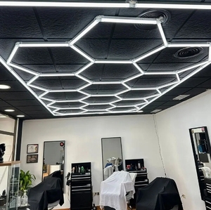 15X Detailing Car <strong>Light</strong> Wash Showroom Workshop Lighting Working Hex Hexagon Garage Honeycomb Hexagonal Lamps <strong>LED</strong> <strong>Lights</strong> - Product Image 3