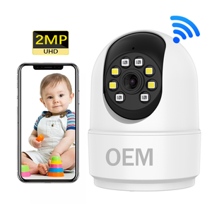 Vstarcam T4 2MP <span class=keywords><strong>Camera</strong></span> an ninh trong nhà ai theo dõi con người tầm nhìn ban đêm đầy đủ màu sắc hai chiều nói chuyện cảm biến CMOS NVR thẻ nhớ đám mây - Product Image 1