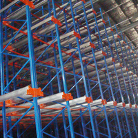 Chine Usine et fabricants Radio bidirectionnelle Système de rayonnage à palettes multi-navettes Rack de stockage d'entrepôt