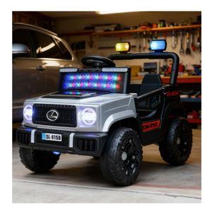 Coche Eléctrico para Bebés con Doble Motor de 6V4Ah, Función de Balanceo para el Crecimiento Temprano, Control Remoto y Dirección por Teléfono - Product Image 1