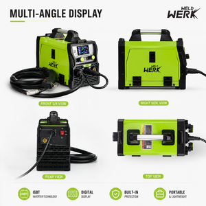 Portable LED LCD affichage contrô<span class=keywords><strong>le</strong></span> numérique MIG TIG MMA onduleur Machine à souder 3-en-1 multifonction 220V CO2/<span class=keywords><strong>MAG</strong></span>/soudeur sans gaz - Product Image 2