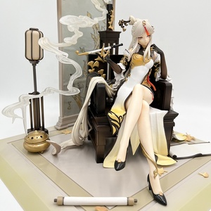ฟิกเกอร์การ์ตูนเกม <span class=keywords><strong>Genshin</strong></span> <span class=keywords><strong>Impact</strong></span> ขนาด 27 ซม. ของสะสมโมเดลเรซิ่นตัวละครนิงกวง จงลี่ คลี เพยมอน อนิเมะแอคชั่นฟิกเกอร์ - Product Image 3