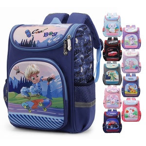 Sac à Dos Smiggle Dessin Animé Noir - Sac D'école Pour Garçon, Neuf Avec étiquettes