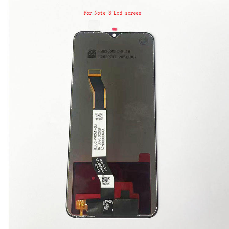 noir pour Xiaomi Note 8 Lcd