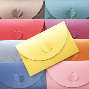 Ingrosso carta perlescente Craft buste a cuore per inviti cartoline di auguri regali - Product Image 4