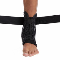 Nouvelle protection de cheville de sport respirante et réglable en néoprène, à lacets, anti-entorse, rééducation, protection professionnelle