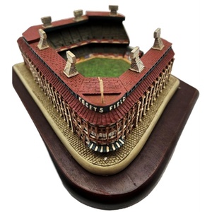 Modellino Personalizzato in Resina di Ebbetts Field, Souvenir Artigianale, Figurina <span class=keywords><strong>3D</strong></span> di Stadio di Baseball - Product Image 4