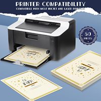 Prix usine impression papier certificat diplôme certificat personnalisé imprimé papier et carton impression