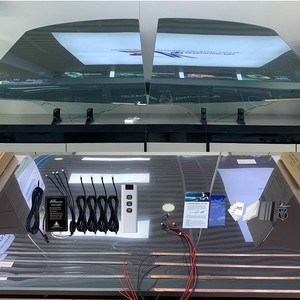 Pellicola Intelligente PDLC Elettrocromatica per <span class=keywords><strong>Vetri</strong></span> <span class=keywords><strong>Auto</strong></span> con Controllo Remoto, Materiale PET, per Privacy e Cambio Colore - Product Image 3