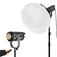 Lumière vidéo de studio COB 250W bicolore en gros, intensité réglable, pour enregistrement vidéo et photographie
