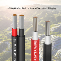1500V cuivre étamé photovoltaïque PV DC 4mm 6mm 10mm Pv1-F câble à 2 conducteurs pour centrale solaire