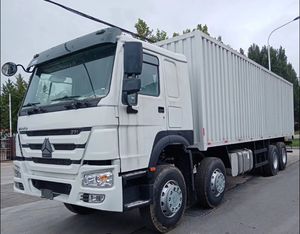 มือสอง Howo 10Ton 15 Ton รถตู้รถบรรทุก 30Ton รถบรรทุกสินค้ากล่องขายสําหรับตลาดแอฟริกา - Product Image 5