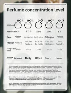 น้ำหอมผู้ชายคุณภาพสูง 100 มล. กลิ่นดอกไม้หรูหรา โคโลญจน์แท้ กลิ่นหอมติดทนนาน ขายส่ง - Product Image 6