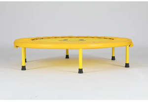 Trampoline de fitness pour la maison, pour adultes et enfants, avec ressorts, pour l'intérieur et l'extérieur, avec un visage souriant, lit de saut pour jouer - Product Image 4
