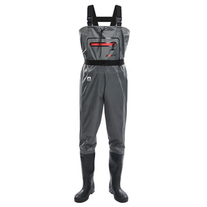 <span class=keywords><strong>Cuissardes</strong></span> de pêche en nylon pour hommes et <span class=keywords><strong>femmes</strong></span> avec poche de poitrine en PVC Équipement de plein air imperméable comprenant des bottes en <span class=keywords><strong>caoutchouc</strong></span> - Product Image 1