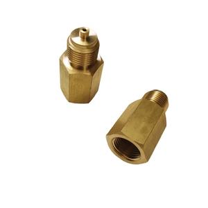 1/2: एनप्ट पिस्टन प्रकार पीतल का दबाव गेज स्नूबर न्यूमेटिक उपकरण - Product Image 1