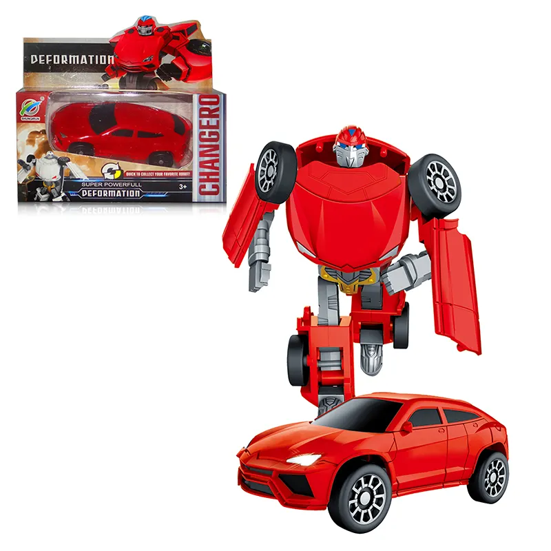 Robô brinquedo transformável, figura de ação, carro, robô, coleção, brinquedos