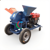 MFJ-420 multifonctionnel et à haute efficacité moteur domestique sciure de bois faisant la machine de pulvérisateur de broyeur de paille