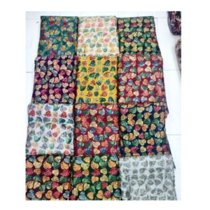 Suministro al por mayor de tela de seda con estampado de posición de Organza Chinnon y Taby para hacer telas impresas - Product Image 1