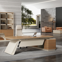 Nouveau luxe patron bureau bureau luxe ordinateur Table panneau multi-usages directeur bureau pour maison atelier école hôpital hôtel