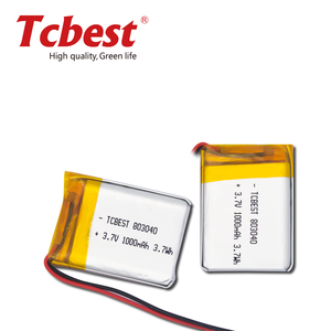 Groothandel Kwaliteit <span class=keywords><strong>3</strong></span>.7V 1000Mah Li-Polymeer Batterij 803040 Voor Rc Modellen Met Ce Rohs Certificaat - Product Image 6