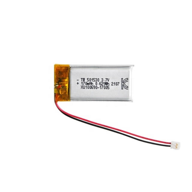 501530 3.7V 170Mah Lithium Battery Mobile Power Thin Li Ion Battery
