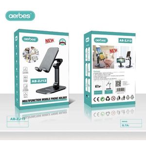 Soporte Universal para Teléfono Móvil de Plástico ABS Multifuncional Aerbes -ZJ12, Soporte Ajustable para Escritorio - Product Image 3