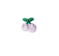 Patchs brodés miniatures en forme de fruits et d'animaux, appliques thermocollantes mignonnes de dessins animés pour vêtements, sacs et projets DIY
