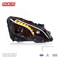 Faros Delanteros CQCS para Mercedes Benz Clase E W207 E200 E260 E300 2010-2017, Luces Traseras LED Láser, Ensamblaje de Piezas de Automóvil