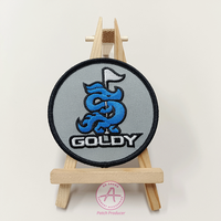 Patch en tissu brodé fer sur patch patchs de broderie personnalisés 3D