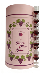 Caja Redonda de Papel Personalizada para Vasos de Whisky, Cajas de Cartón Cilíndricas para Envío de Copas de Vino, Embalaje para Vasos - Product Image 6