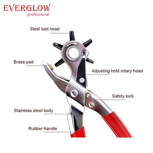 Zware Lederen Gat Puncher Voor Riemen En Horlogebanden Banden Hond Kragen Zadels Schoenen Stof Diy Home Of Ambachtelijke Projecten - Product Image 2