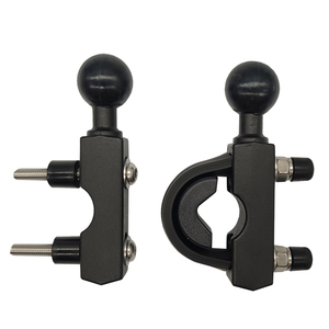 Adjustable Bike Motorcycle Handlebar Mount <strong>Holder</strong> Adapter for <strong>iphone</strong> Bracket Motorbike 1'' Ubolt Base Cell Phone <strong>Holder</strong> for Ram - Product Image 1