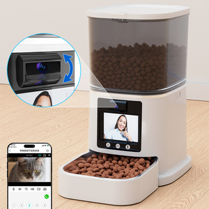 Distributore Automatico di Cibo per Animali Domestici OEM Personalizzato con Telecamera, Dispenser di Cibo per Animali con Video Bidirezionale, Consegna Rapida per Vendita all'Ingrosso - Product Image 2