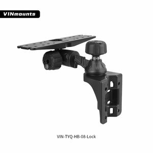 VINmounts Support détecteur de poisson aluminium bras verrouillable renforcé pour écrans 7 à 16 pouces marine - Product Image 2